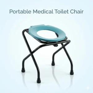 Portable medical toilet chair