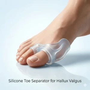 Silicone Toe siparator for hallux valgus